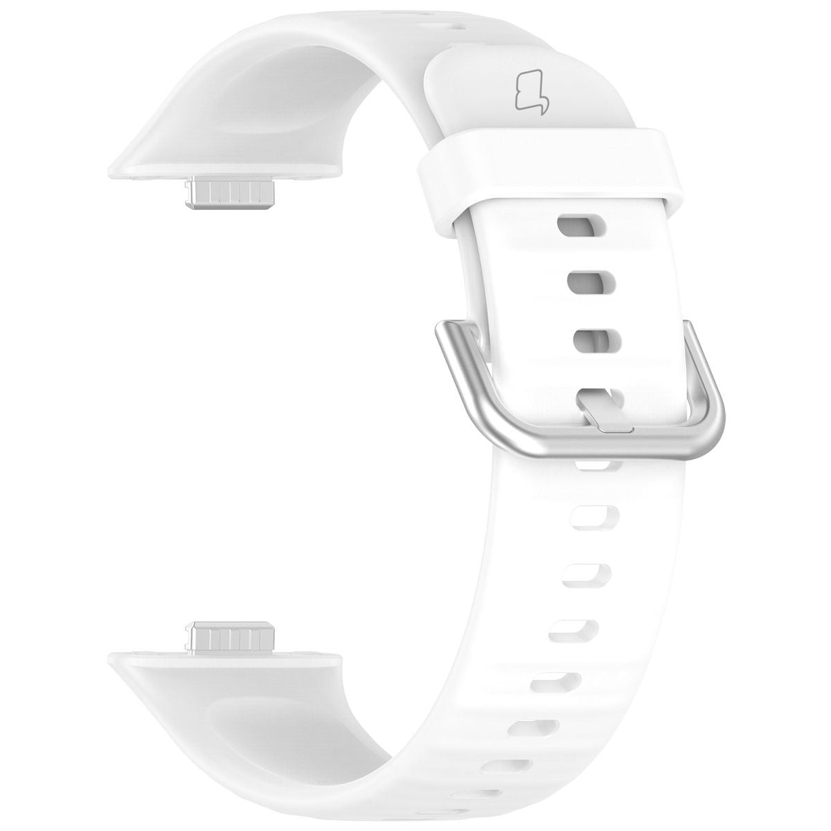 Armband für Huawei Watch Fit 4 / 4 Pro / 3, Bizon Strap Watch Silicone Pro SR, Weiß