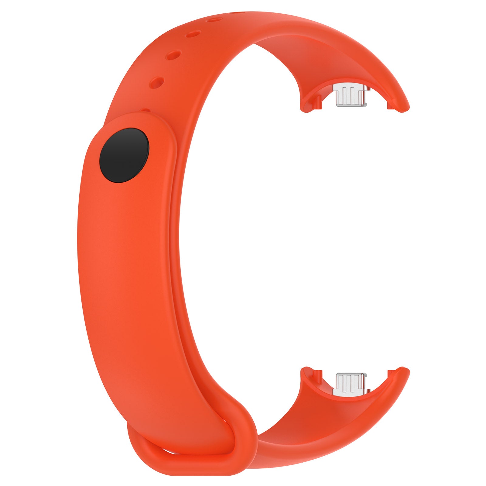 Armband für Xiaomi Smart Band 10 / 9 / 9 NFC / 8, Bizon Strap Watch Dots, Orange