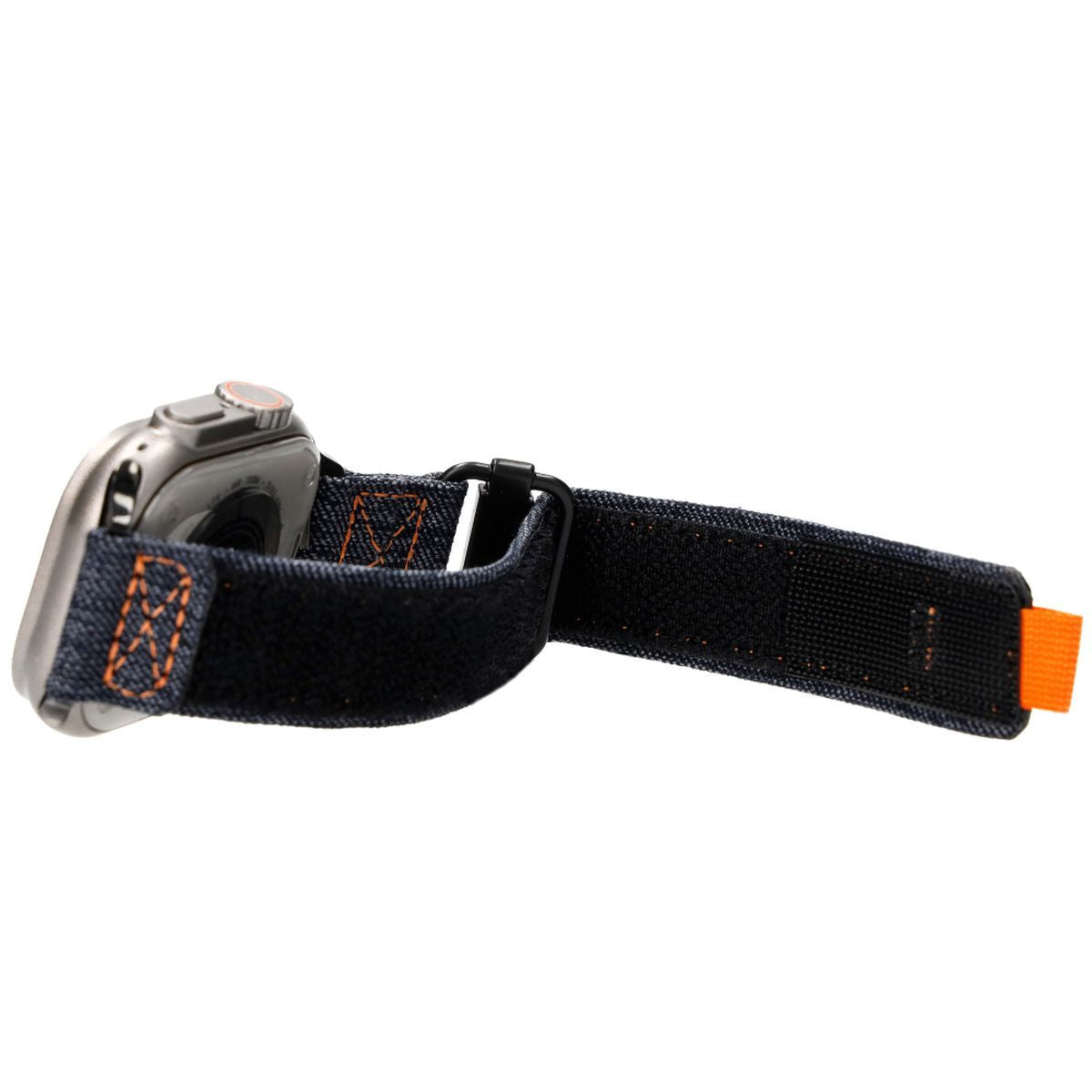 Armband für Apple Watch 44/45/46/49 mm, Bizon Strap Watch Urban, Jeans