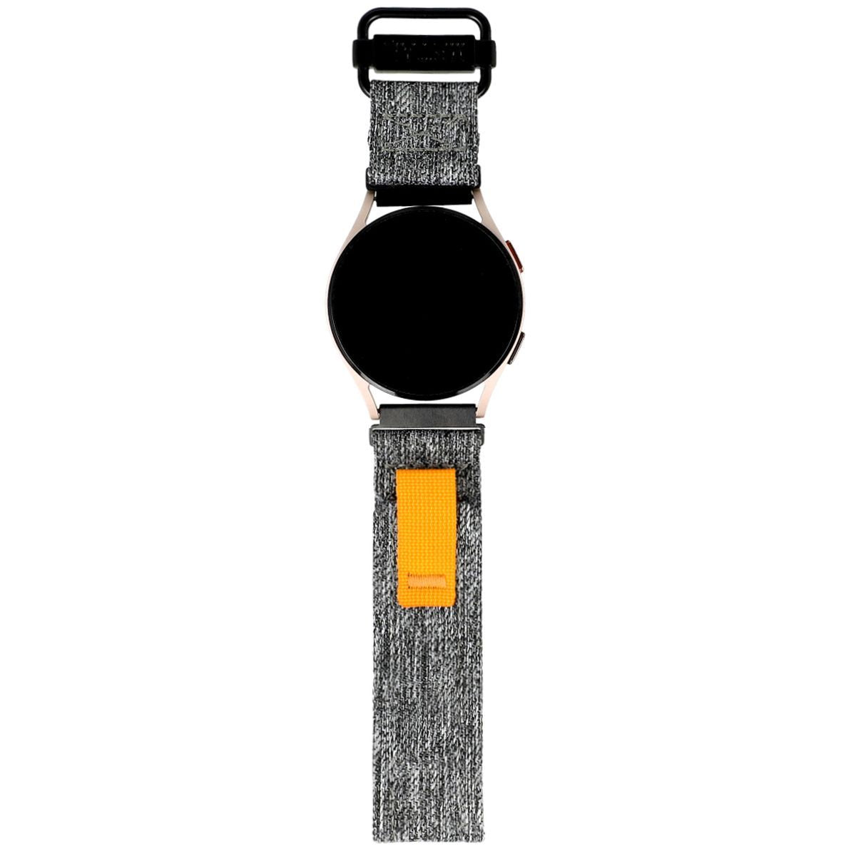 Armband für Galaxy Watch 20 mm, Bizon Strap Watch Urban, Grau