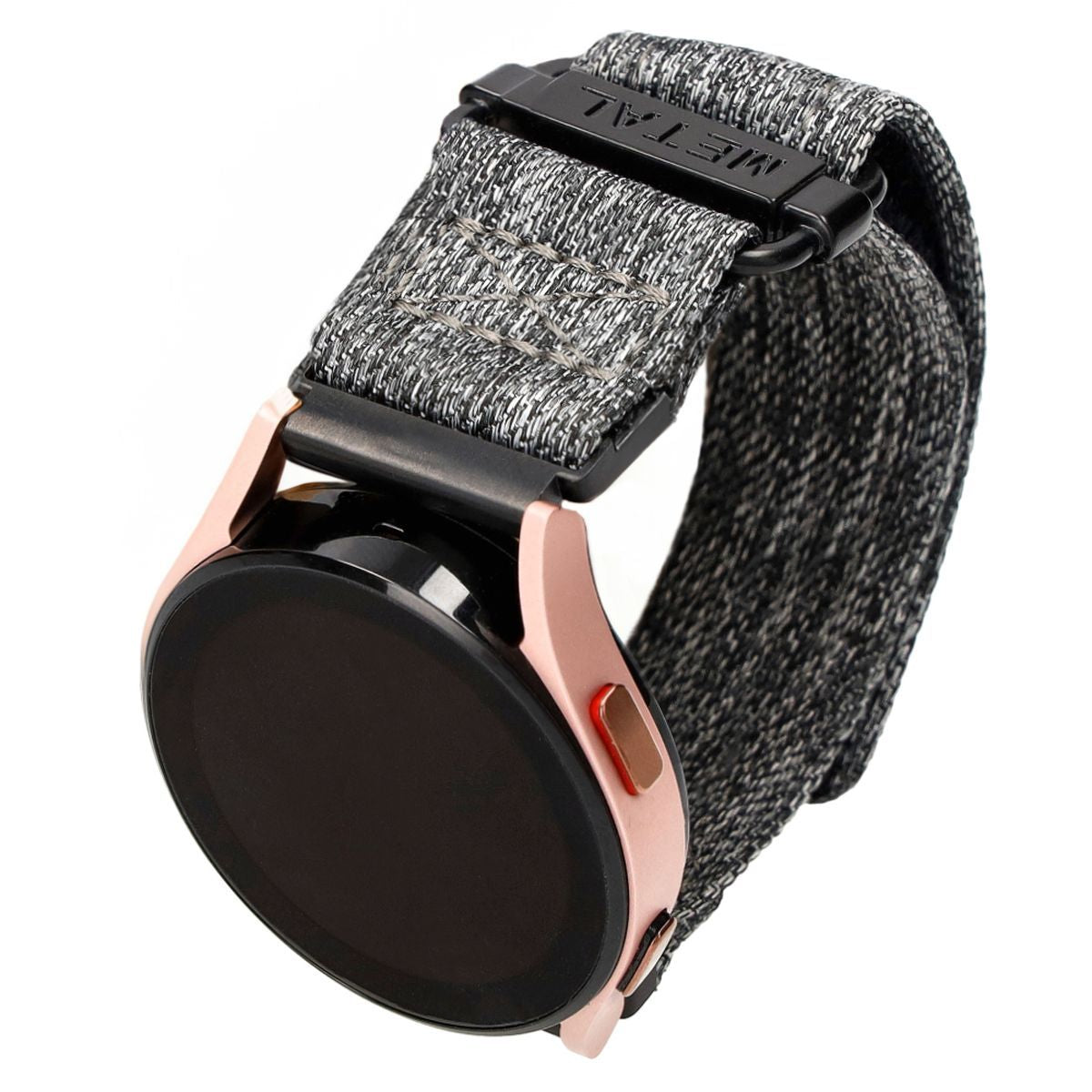 Armband für Galaxy Watch 20 mm, Bizon Strap Watch Urban, Grau
