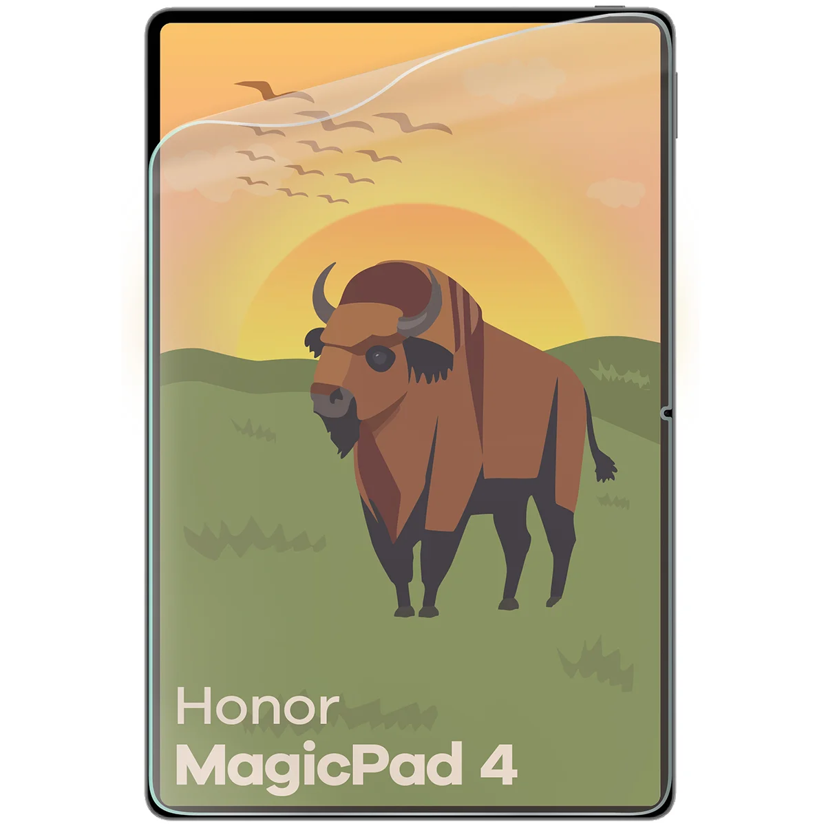 Matte Folie für Honor MagicPad 4, Bizon Tab Film Matte, 1 Stück