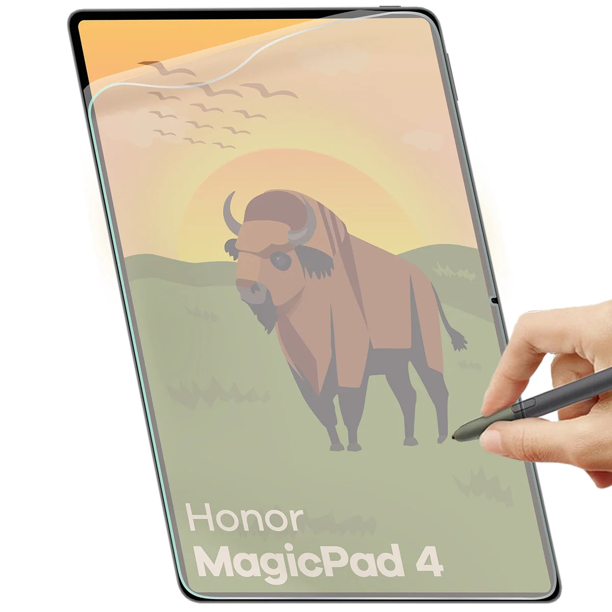 Matte Folie für Honor MagicPad 4, Bizon Tab Film Matte, 1 Stück