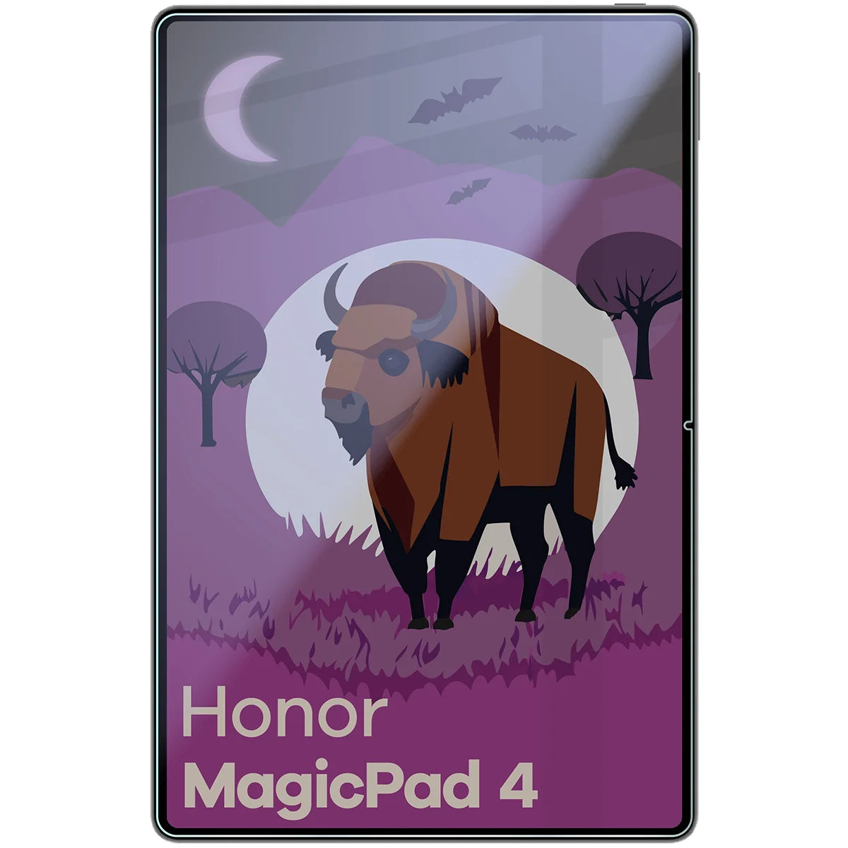 Hybridglas mit Privatschutzfilter für Honor MagicPad 4, Bizon Tab Hybrid Shadow, Matt