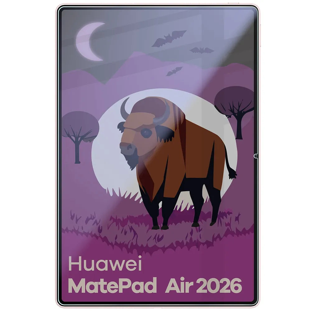 Hybridglas mit Privatschutzfilter für Huawei MatePad Air 2026, Bizon Tab Hybrid Shadow, Matt (3/5)