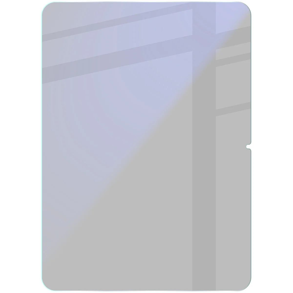 Hybridglas mit Privatschutzfilter für OnePlus Pad Go 2, Bizon Tab Hybrid Shadow, Matt