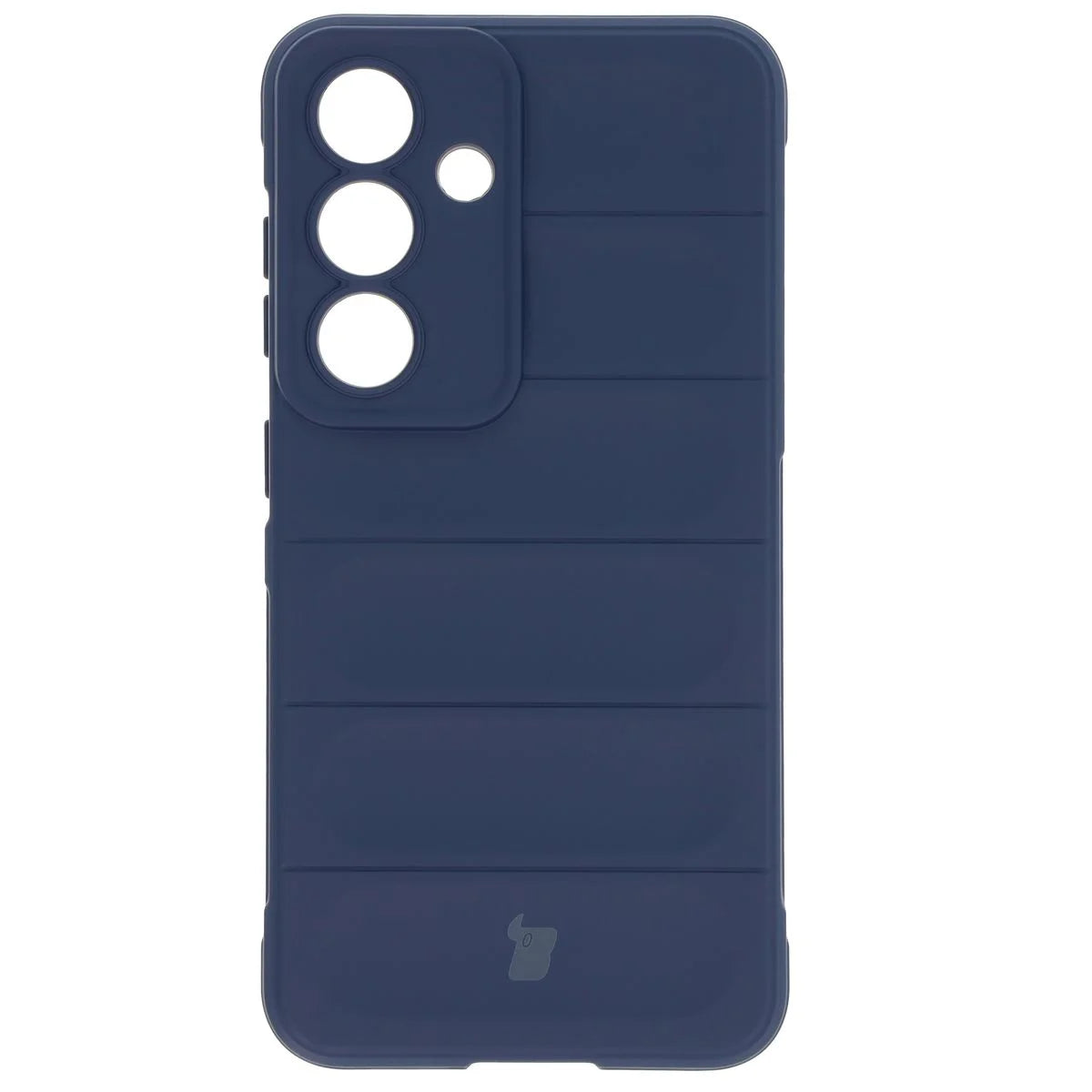 Robuste Handyhülle + gehärtetem Glas für Galaxy S25, Bizon Tur Pack, Dunkelblau (2/10)