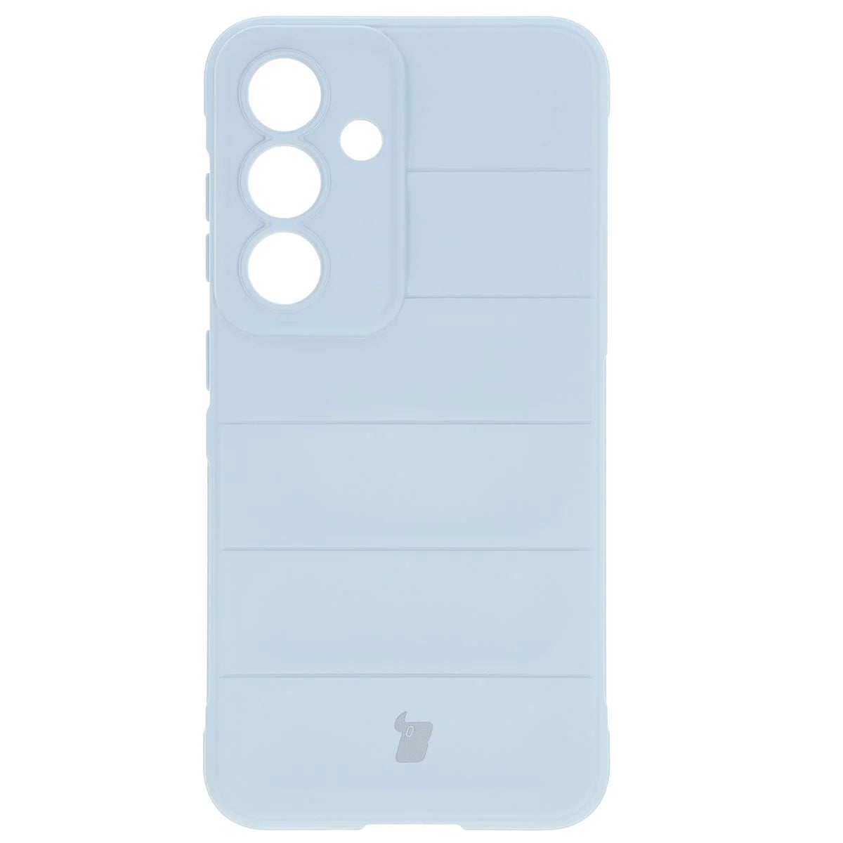 Robuste Handyhülle + gehärtetem Glas für Galaxy S25, Bizon Tur Pack, Hellblau (2/10)