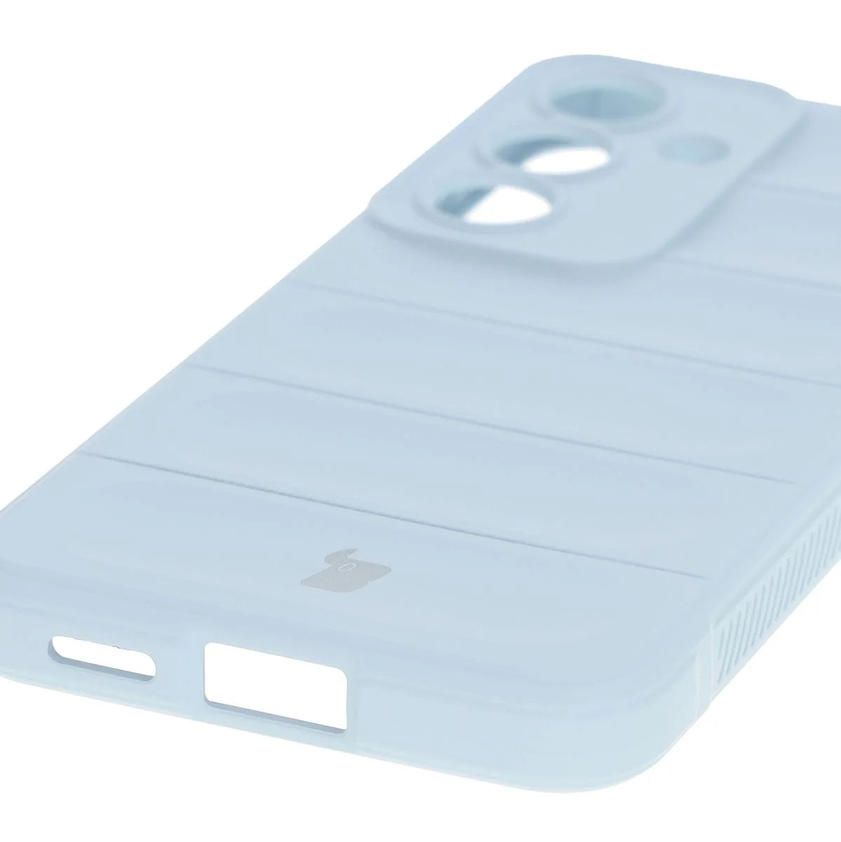 Robuste Handyhülle + gehärtetem Glas für Galaxy S25, Bizon Tur Pack, Hellblau (4/10)