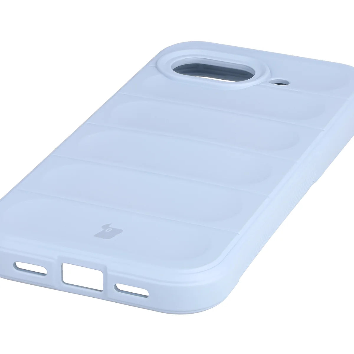 Robuste Handyhülle + gehärtetem Glas für Google Pixel 10a, Bizon Tur Pack, Hellblau