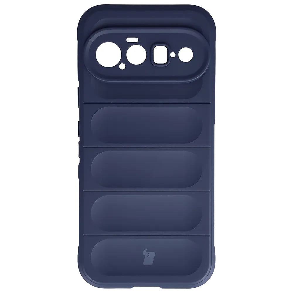 Robuste Handyhülle + gehärtetem Glas für Google Pixel 11, Bizon Tur Pack, Dunkelblau (2/10)