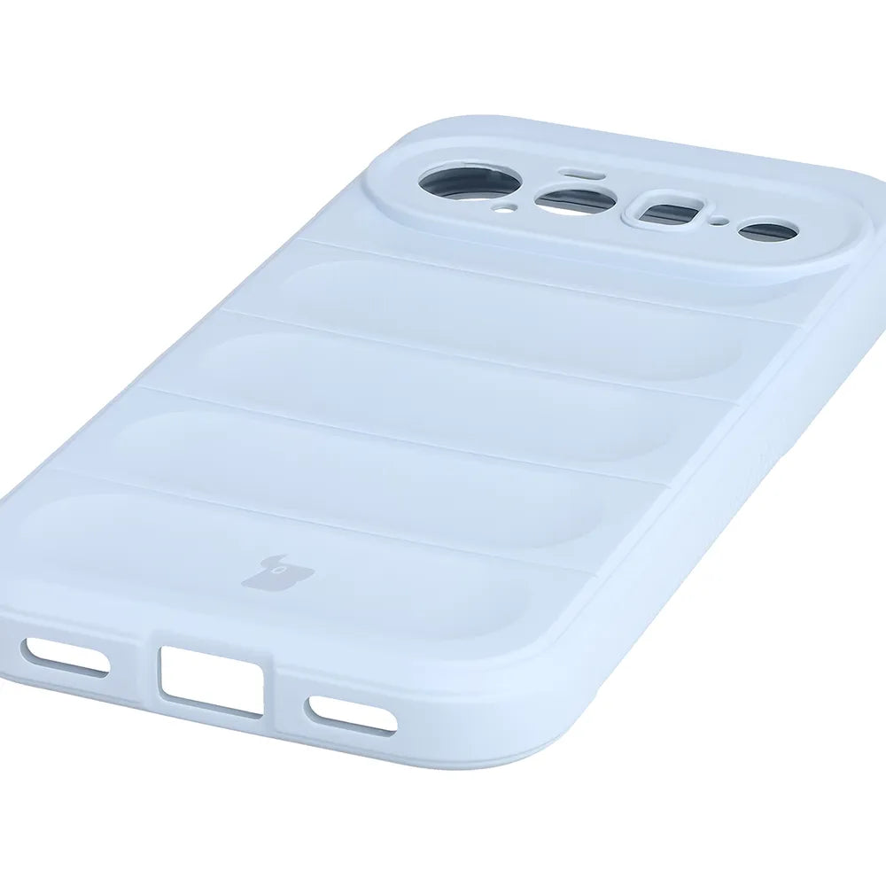 Robuste Handyhülle + gehärtetem Glas für Google Pixel 11, Bizon Tur Pack, Hellblau (4/10)