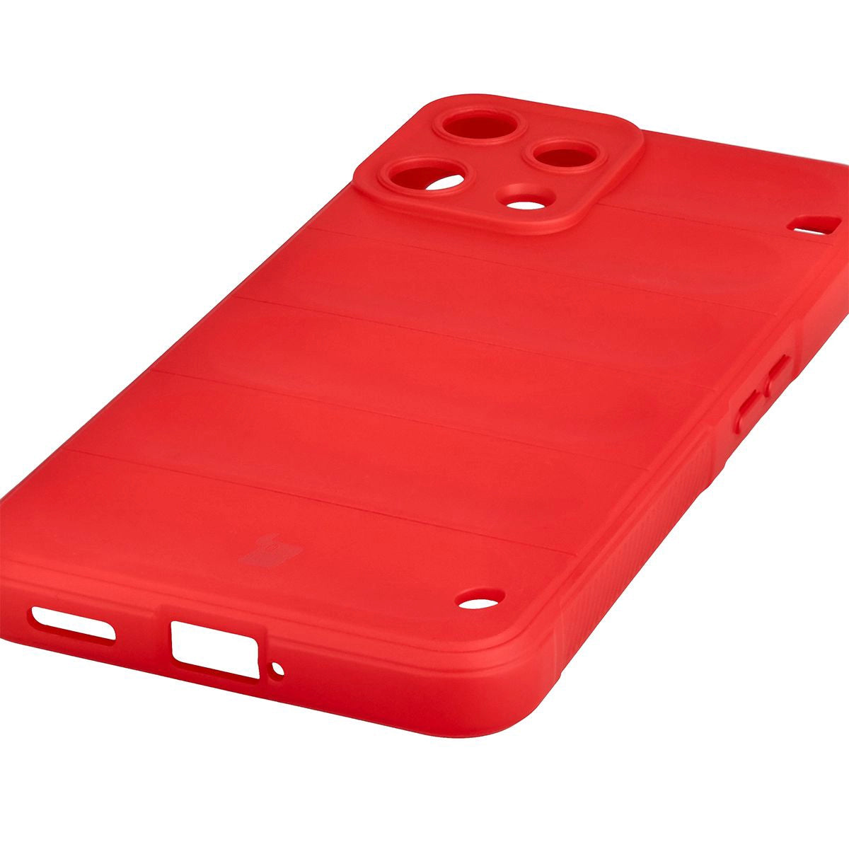 Robuste Handyhülle + gehärtetem Glas für Nothing Phone (3a) Lite, Bizon Tur Pack, Rot