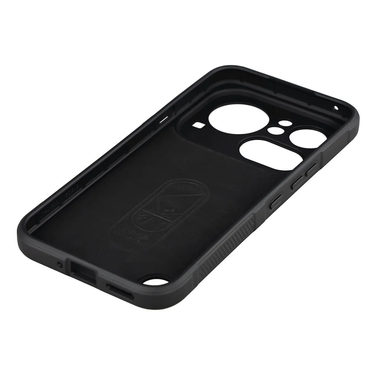 Robuste Handyhülle + gehärtetem Glas für Nothing Phone (4a) Pro, Bizon Tur Pack, Schwarz