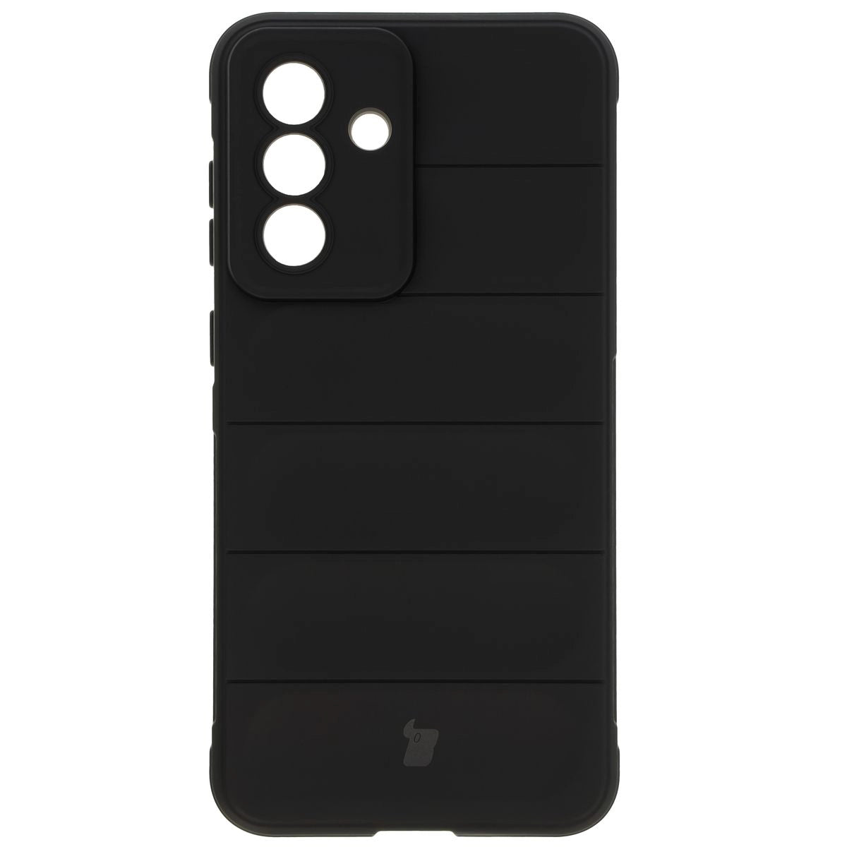 Robuste Handyhülle + gehärtetem Glas für Galaxy A36 5G / A56 5G, Bizon Tur Pack, Schwarz