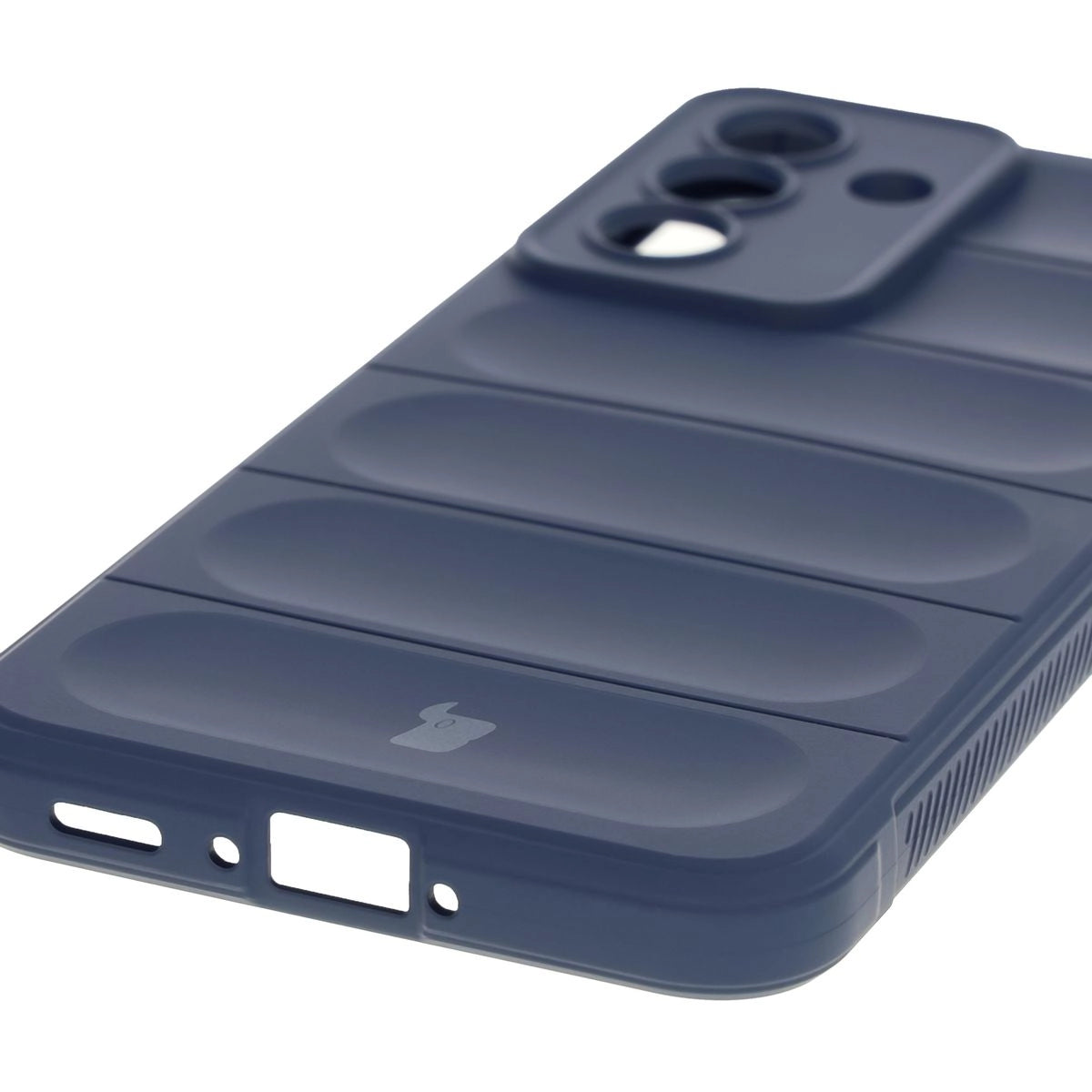 Robuste Handyhülle + gehärtetem Glas für Galaxy A36 5G / A56 5G, Bizon Tur Pack, Dunkelblau