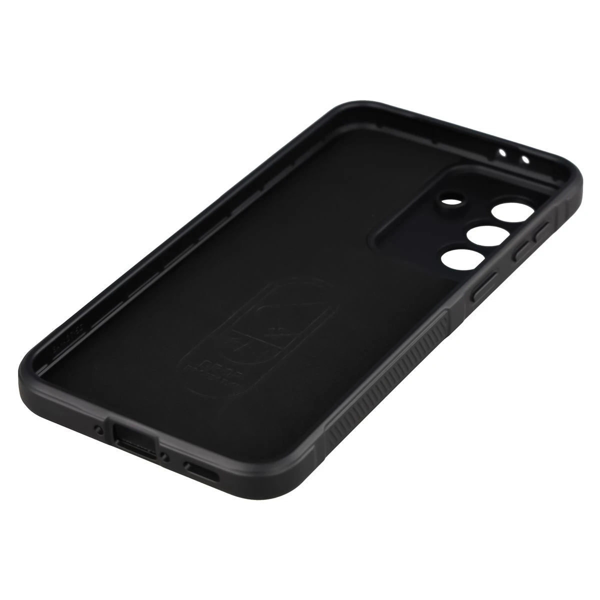 Robuste Handyhülle + gehärtetem Glas für Galaxy A37 5G, Bizon Tur Pack, Schwarz (4/10)