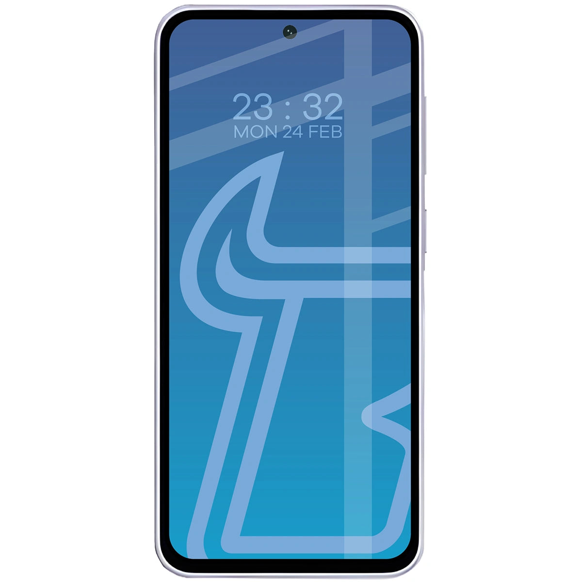 Robuste Handyhülle + gehärtetem Glas für Galaxy A37 5G, Bizon Tur Pack, Hellblau (9/10)