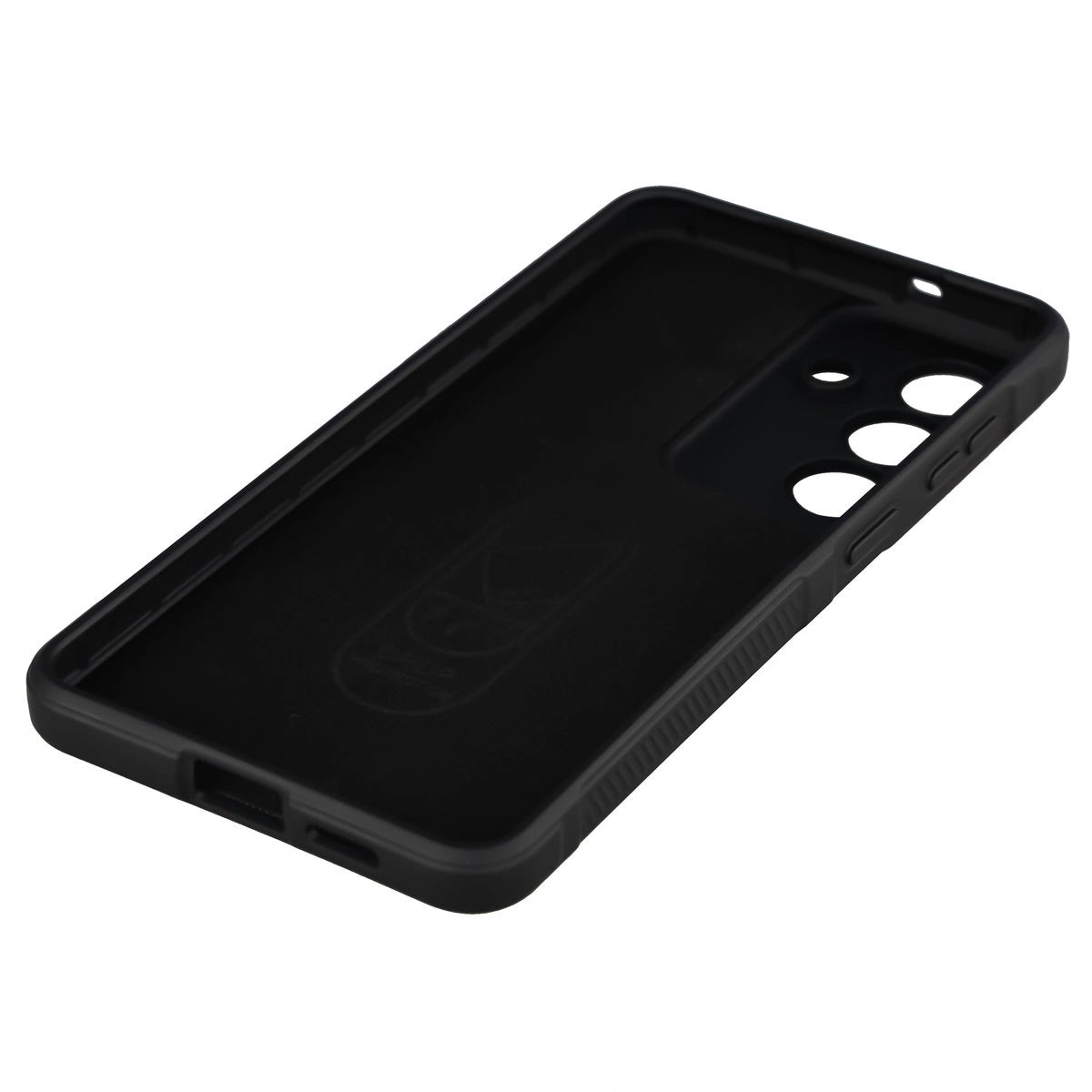 Robuste Handyhülle + gehärtetem Glas für Galaxy S26 Plus, Bizon Tur Pack, Schwarz