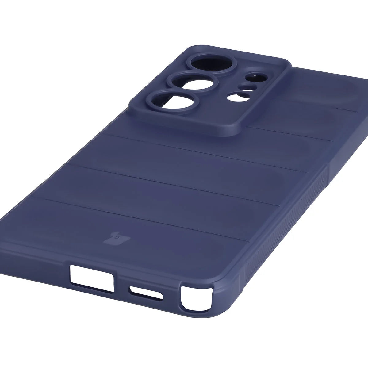 Robuste Handyhülle + gehärtetem Glas für Galaxy S26 Ultra, Bizon Tur Pack, Dunkelblau