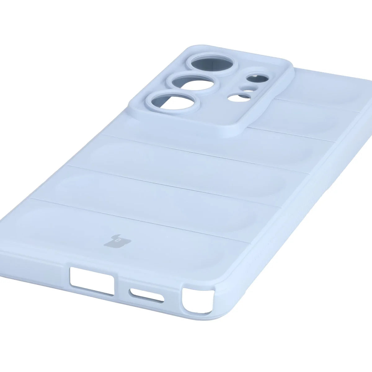 Robuste Handyhülle + gehärtetem Glas für Galaxy S26 Ultra, Bizon Tur Pack, Hellblau