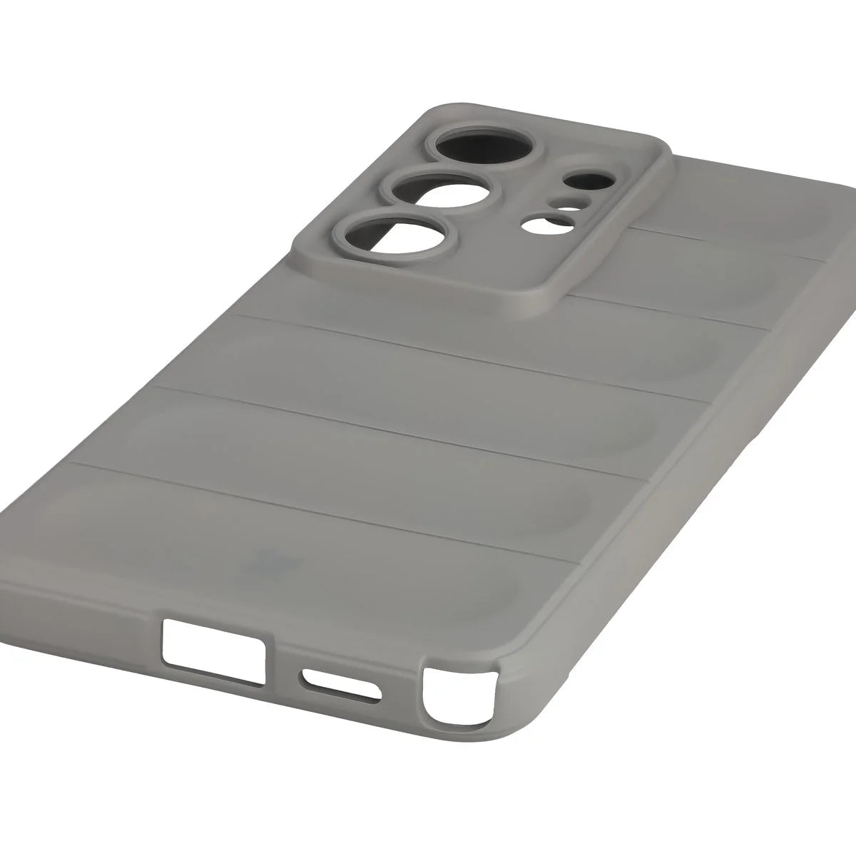 Robuste Handyhülle + gehärtetem Glas für Galaxy S26 Ultra, Bizon Tur Pack, Hellgrau