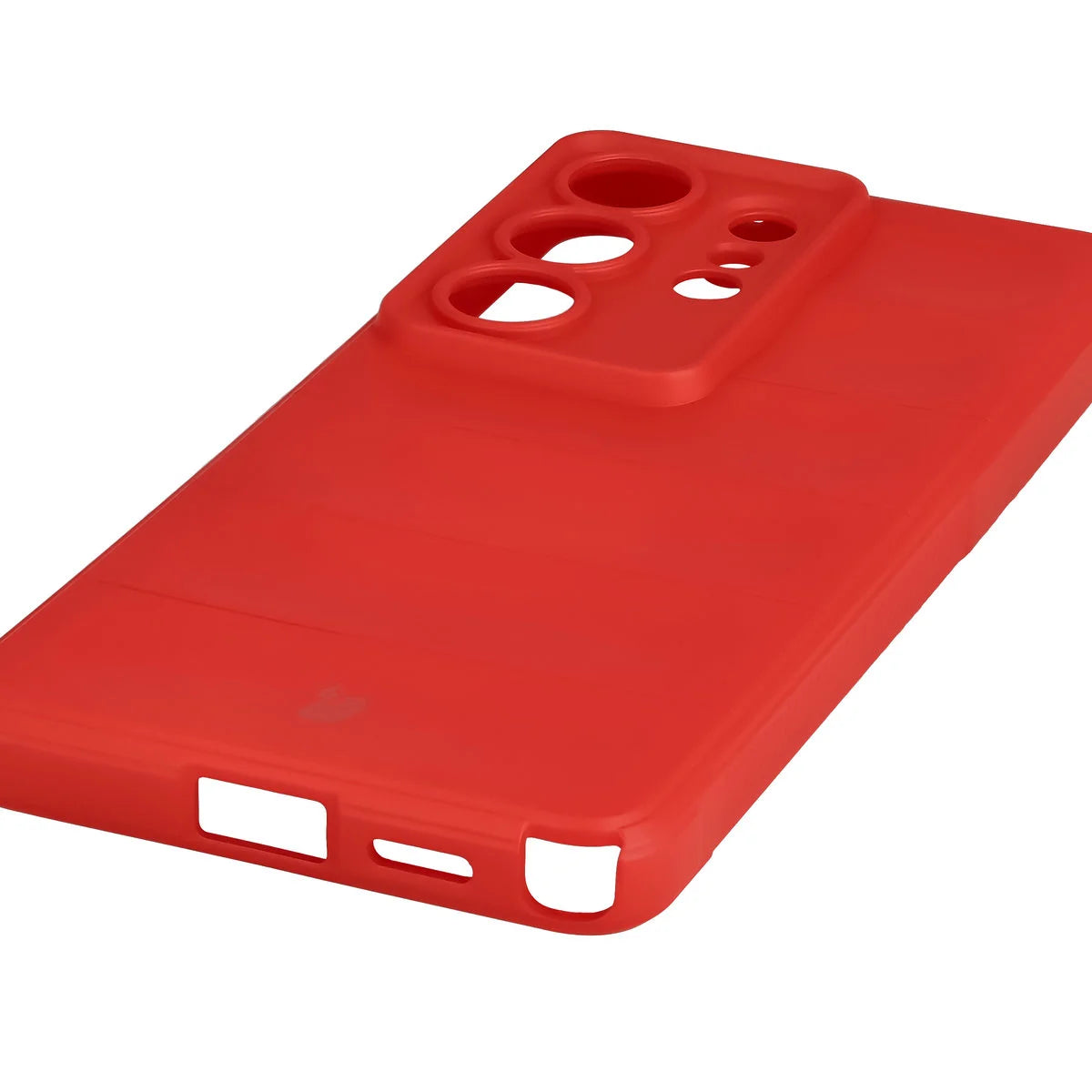 Robuste Handyhülle + gehärtetem Glas für Galaxy S26 Ultra, Bizon Tur Pack, Rot