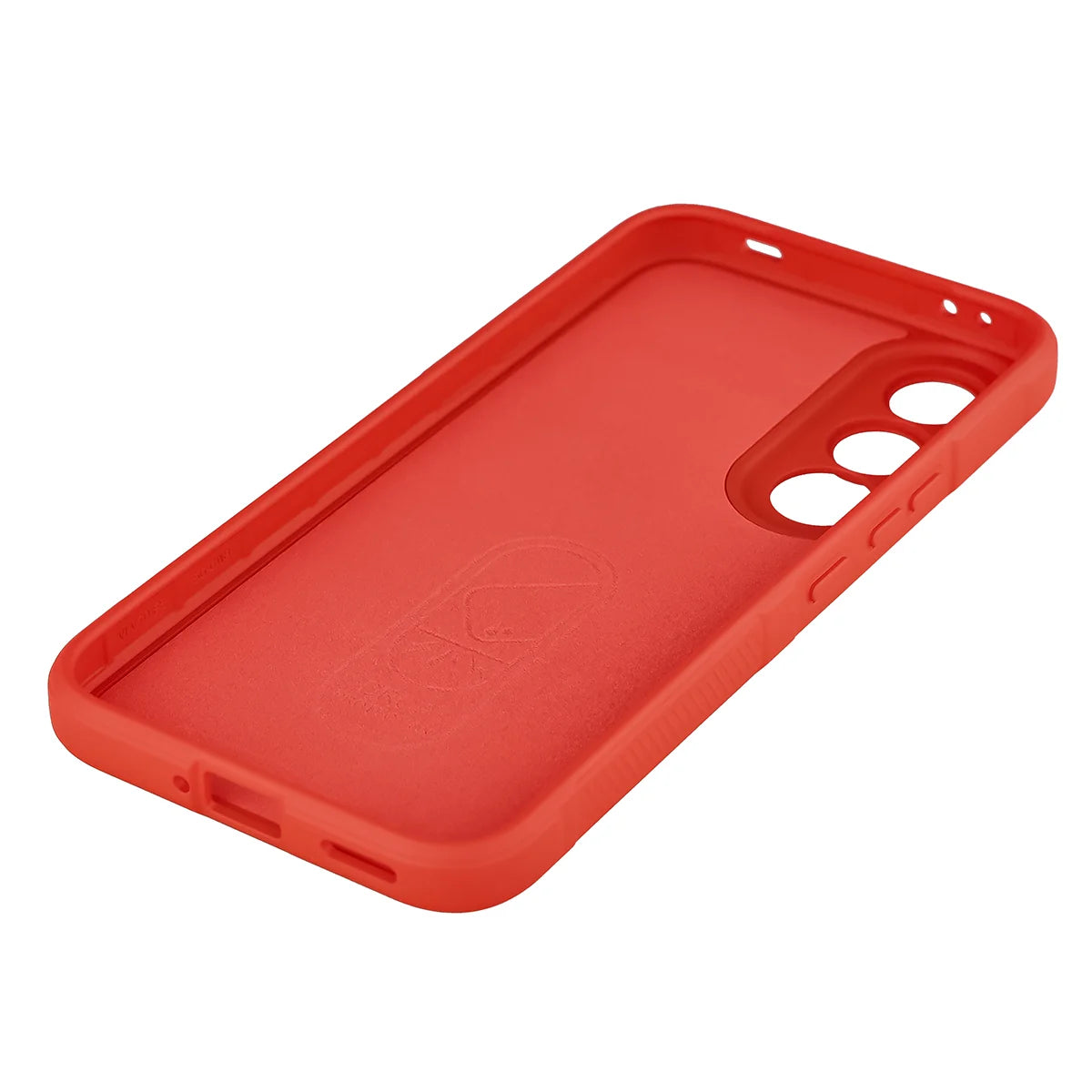 Robuste Handyhülle + gehärtetem Glas für Vivo V70 FE 5G, Bizon Tur Pack, Rot