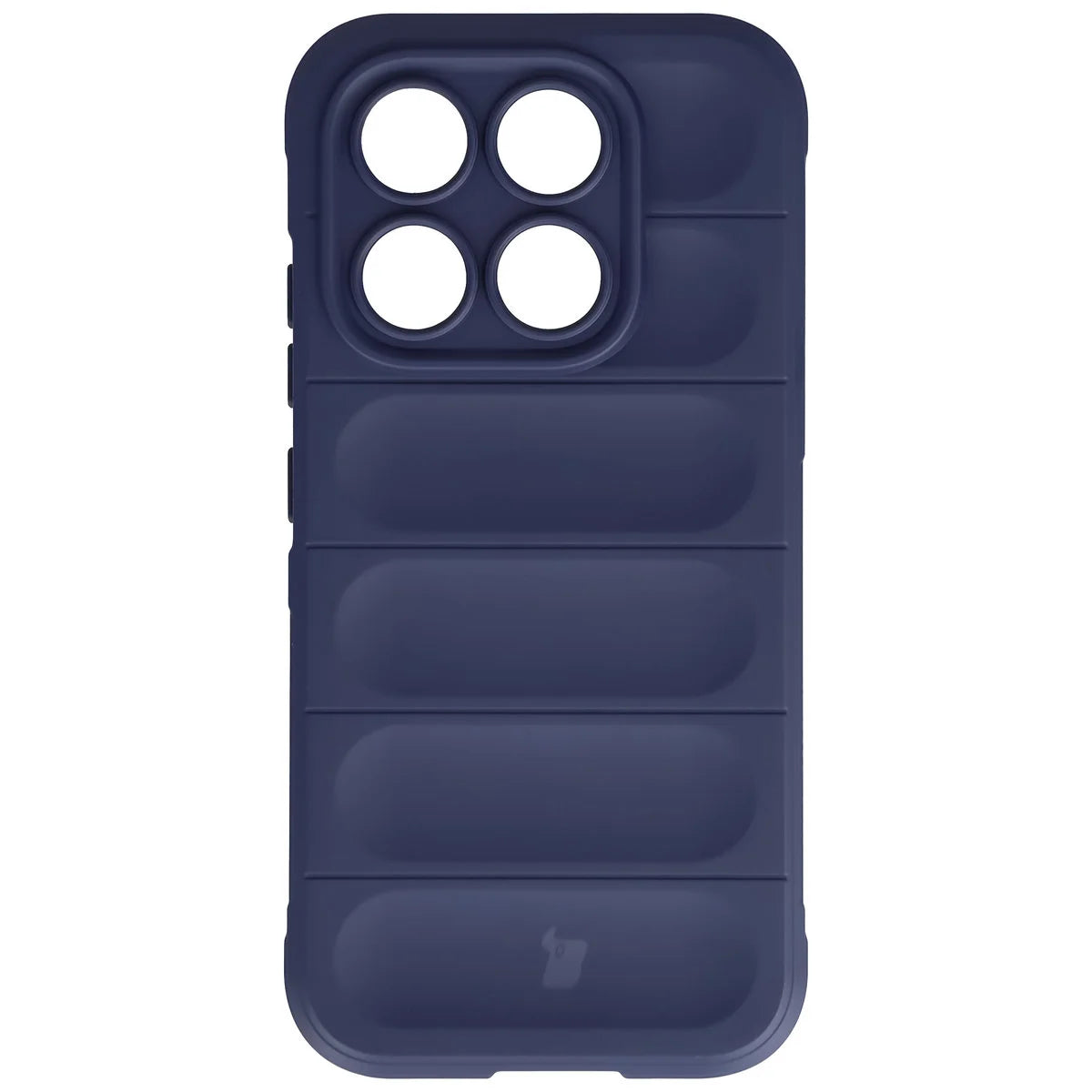 Robuste Handyhülle + gehärtetem Glas für Xiaomi 17, Bizon Tur Pack, Dunkelblau