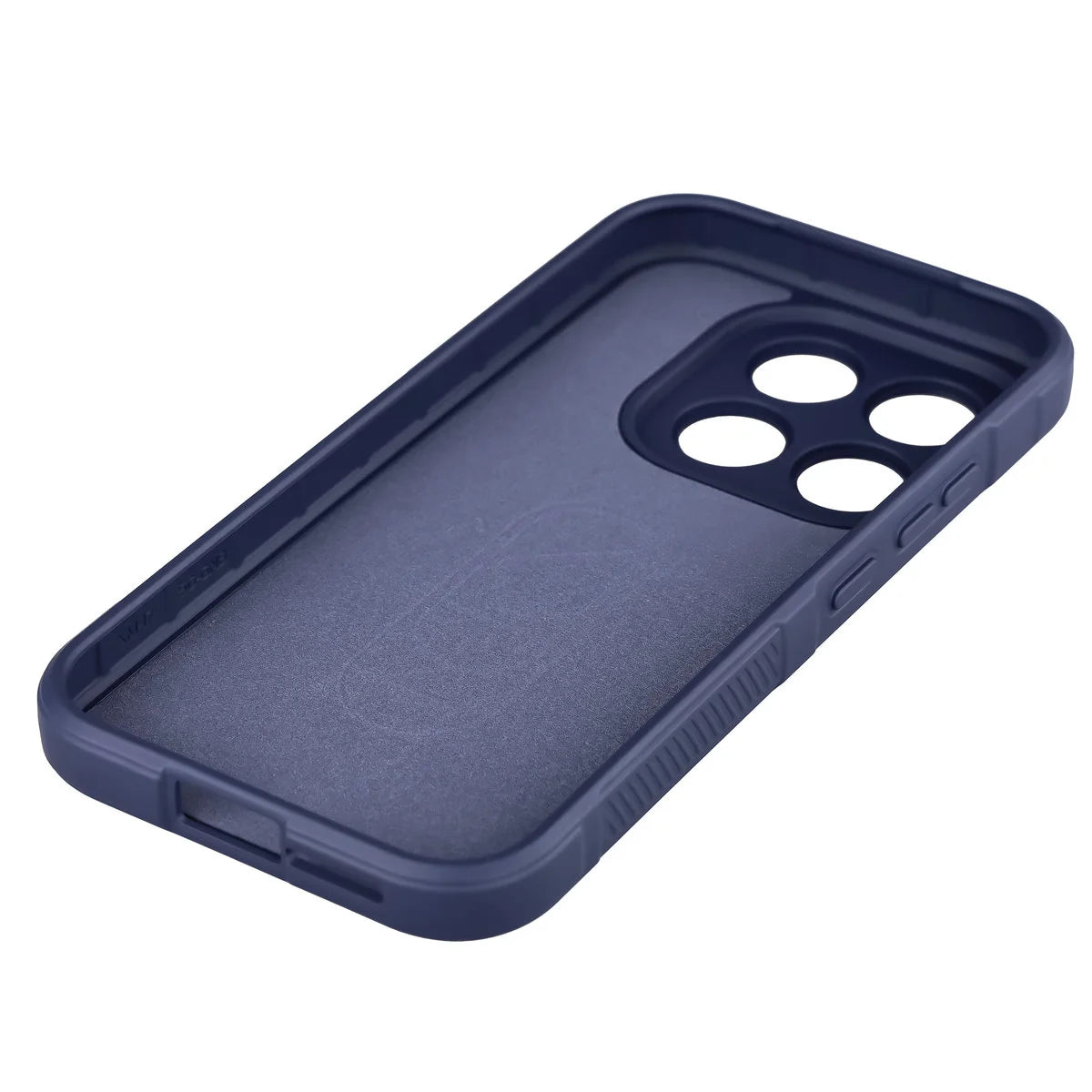 Robuste Handyhülle + gehärtetem Glas für Xiaomi 17, Bizon Tur Pack, Dunkelblau