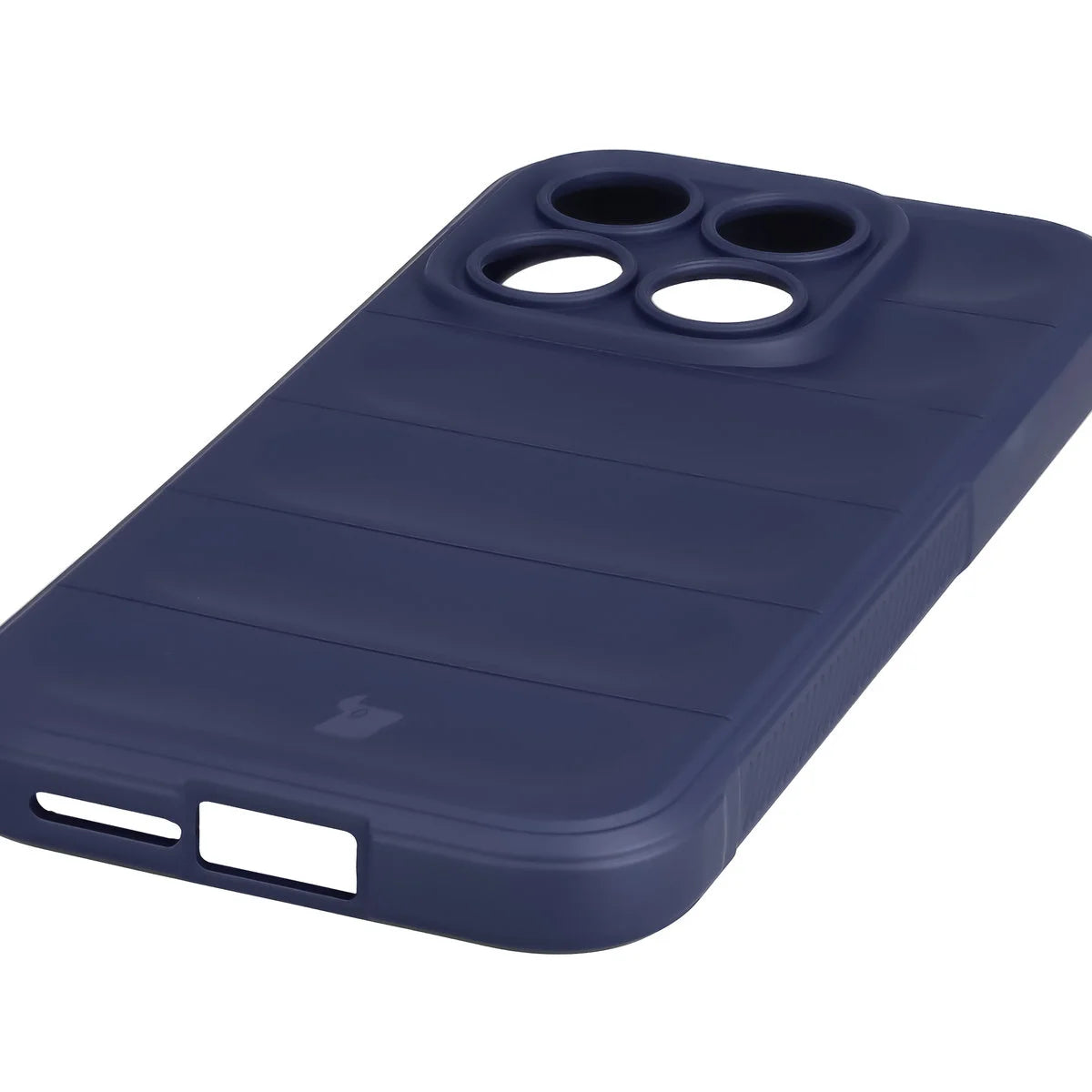 Robuste Handyhülle + gehärtetem Glas für Xiaomi 17, Bizon Tur Pack, Dunkelblau