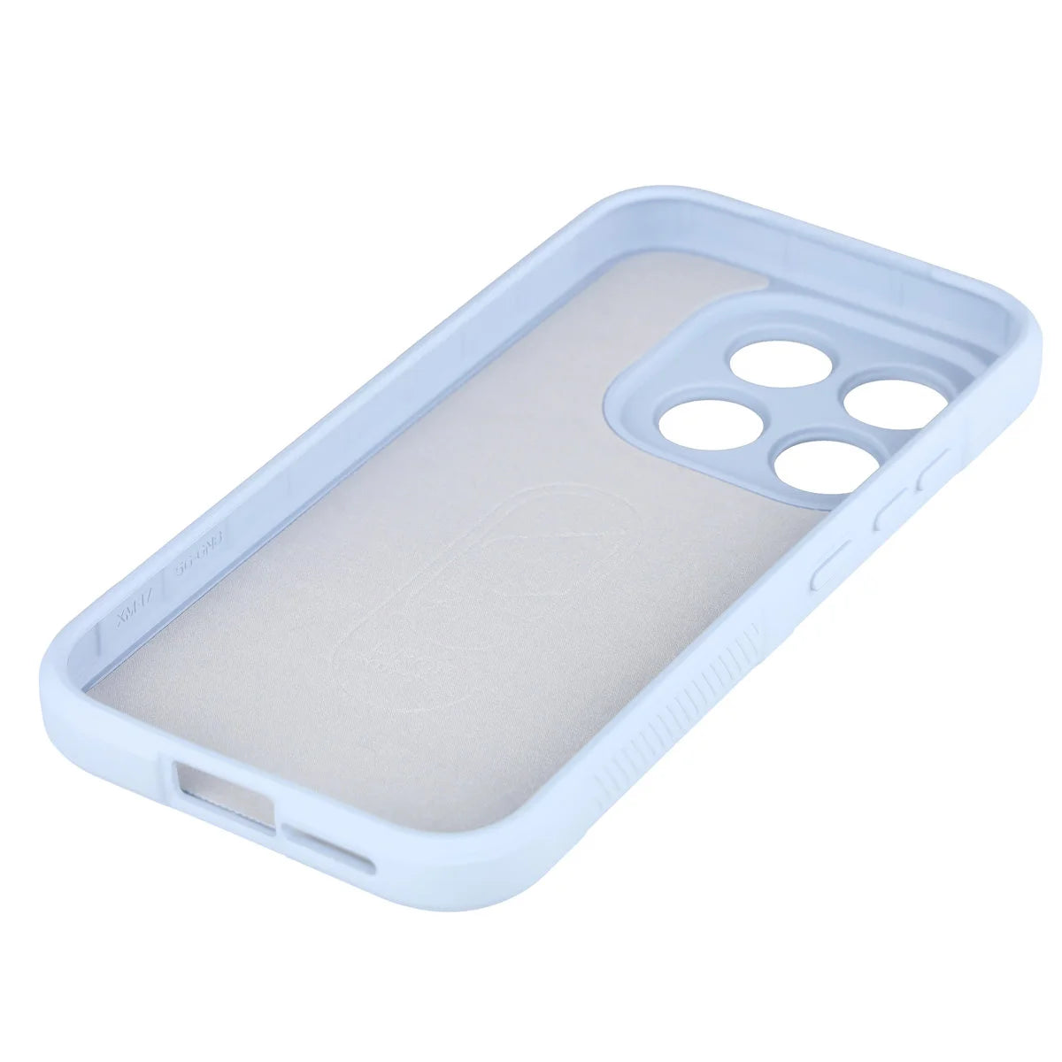 Robuste Handyhülle + gehärtetem Glas für Xiaomi 17, Bizon Tur Pack, Hellblau