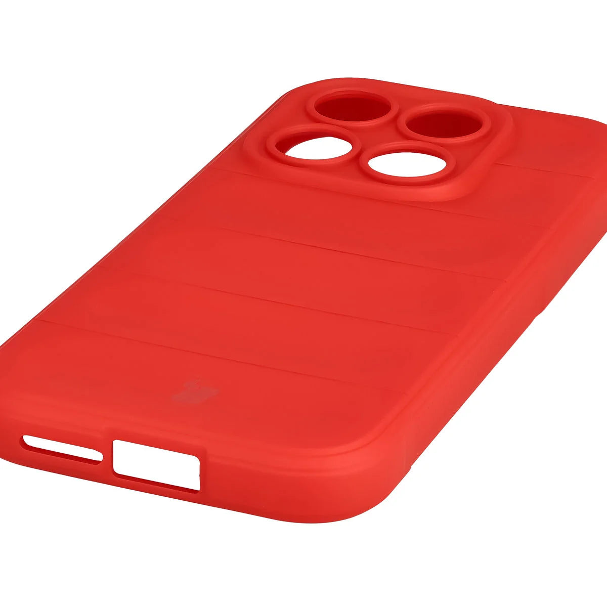 Robuste Handyhülle + gehärtetem Glas für Xiaomi 17, Bizon Tur Pack, Rot