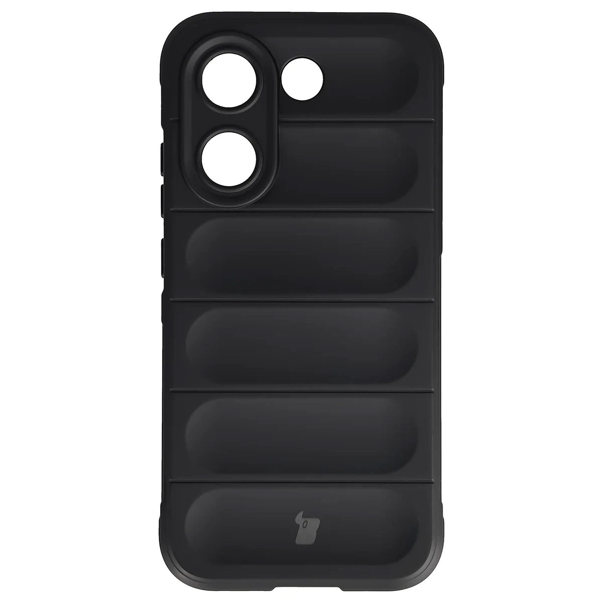 Robuste Handyhülle + gehärtetem Glas für Xiaomi POCO X8 Pro, Bizon Tur Pack, Schwarz