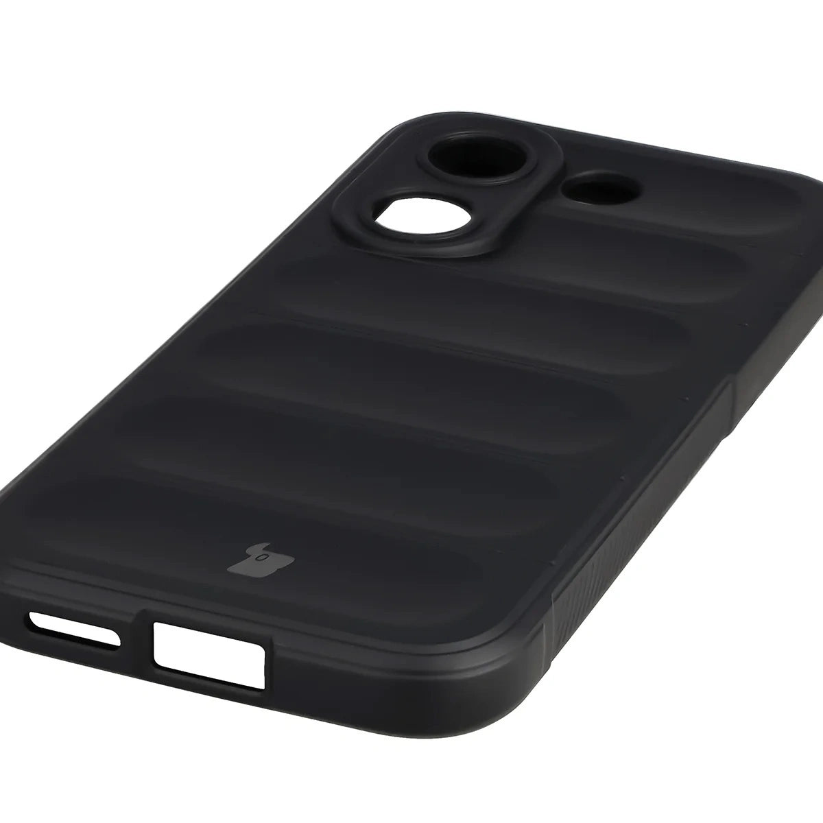 Robuste Handyhülle + gehärtetem Glas für Xiaomi POCO X8 Pro, Bizon Tur Pack, Schwarz