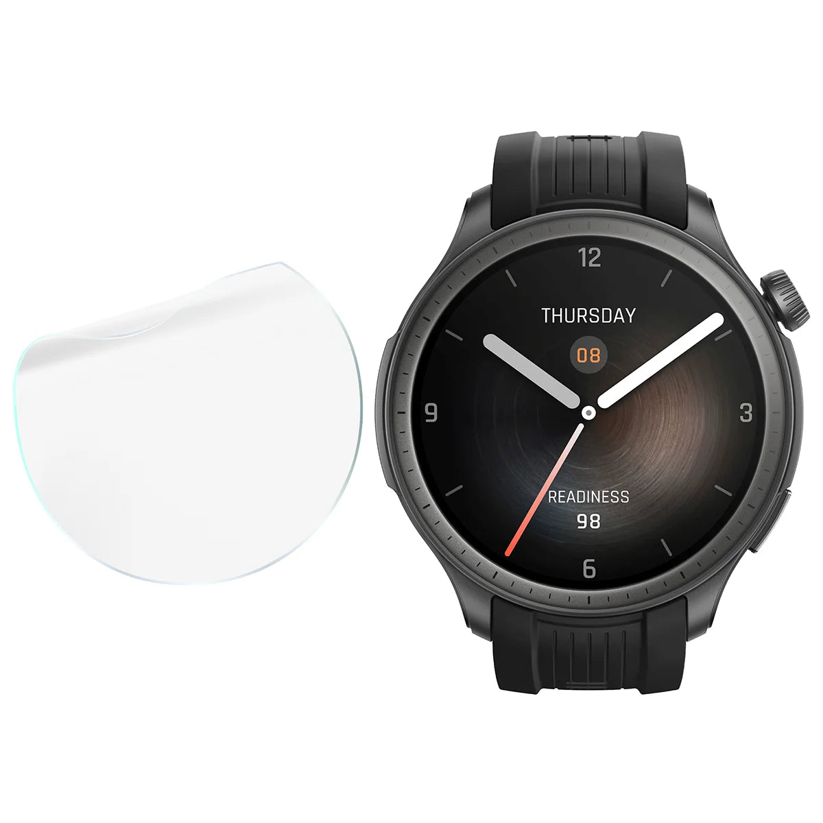 Schutzfolie für den Bildschirm für Amazfit Balance, Bizon Watch HydroFlex, 3 Stück