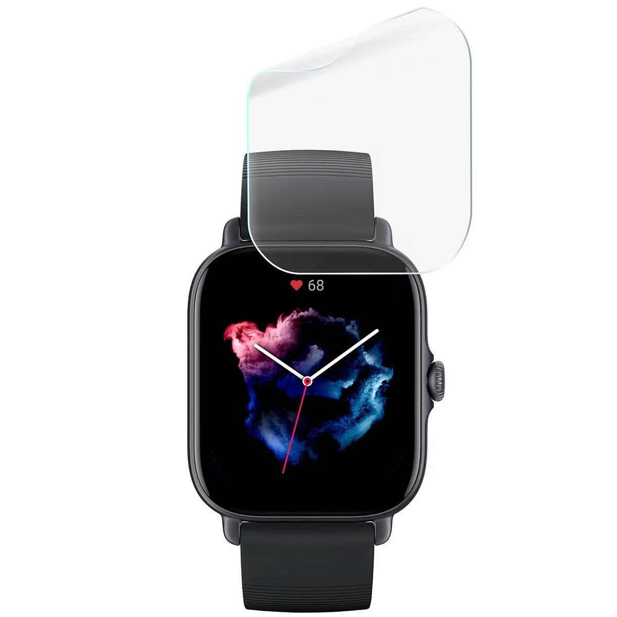 Schutzfolie für den Bildschirm für Amazfit GTS 3, Bizon Watch HydroFlex, 3 Stück