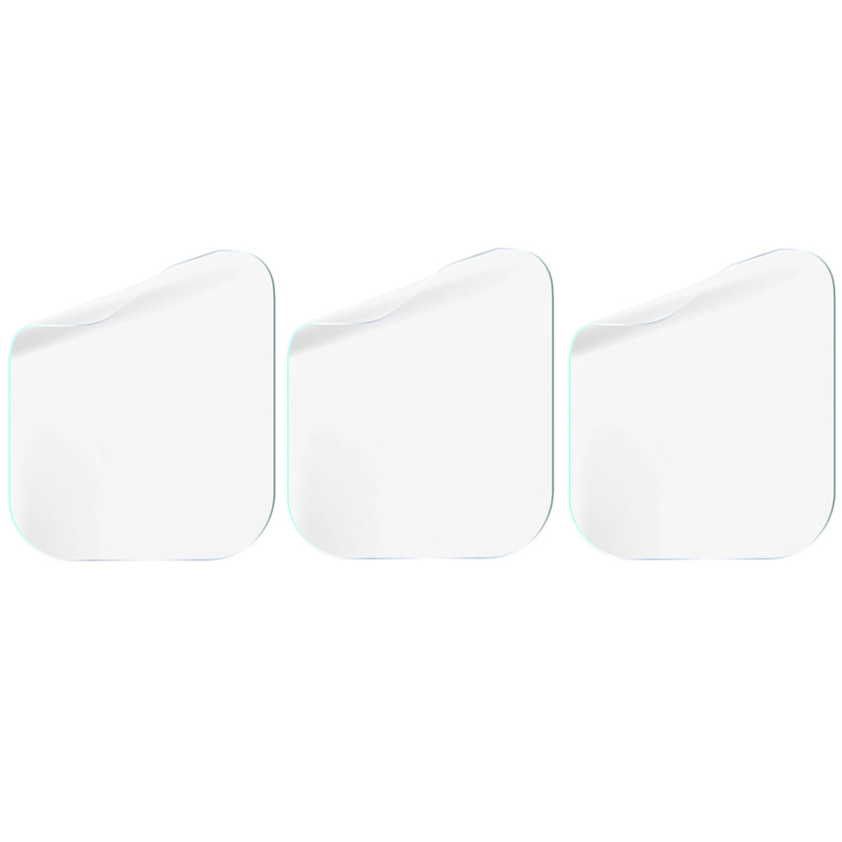 Schutzfolie für den Bildschirm für Apple Watch 11 / 10 42 mm, Bizon Watch HydroFlex, 3 Stück