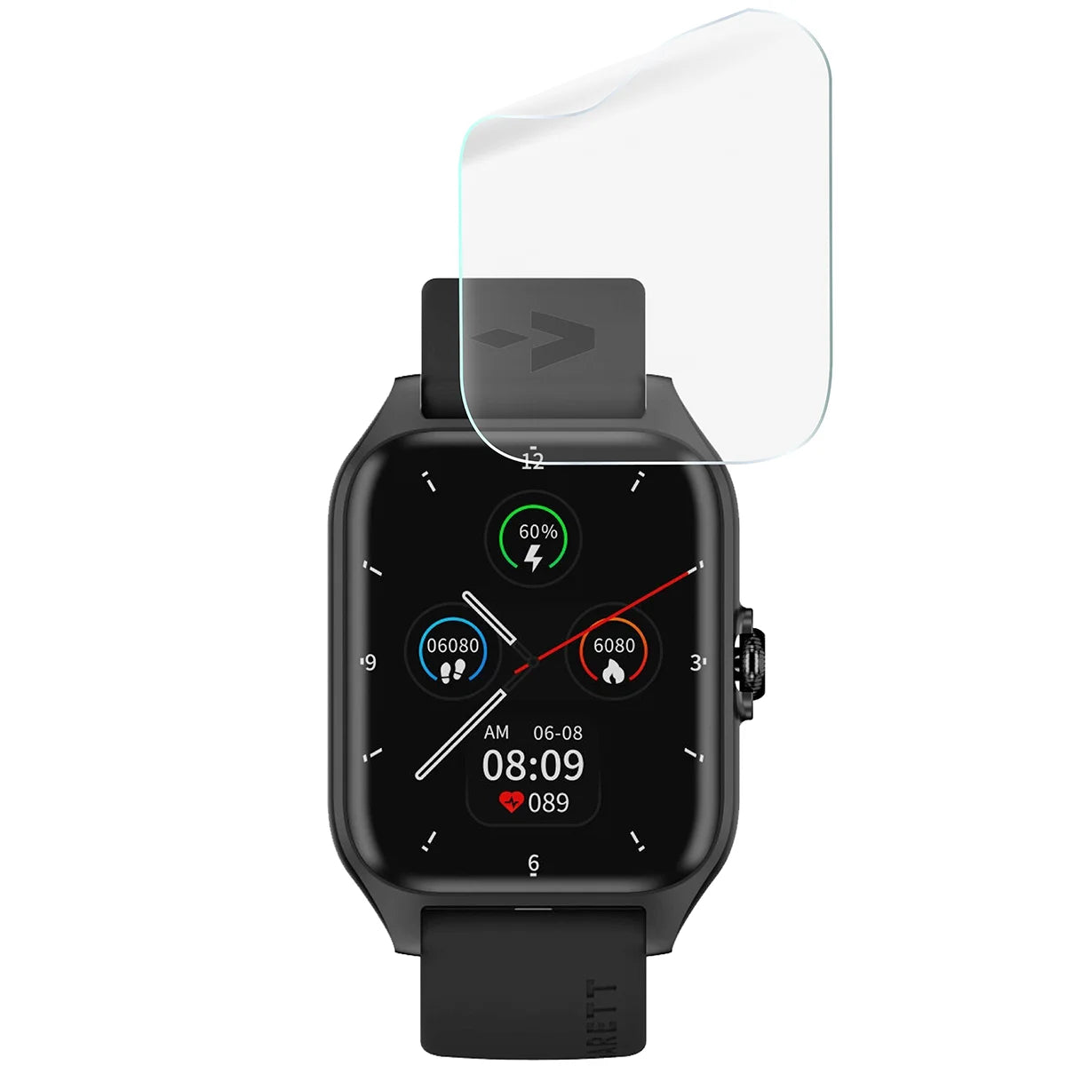 Schutzfolie für den Bildschirm für Garett GRC Activity 2, Bizon Watch HydroFlex, 3 Stück