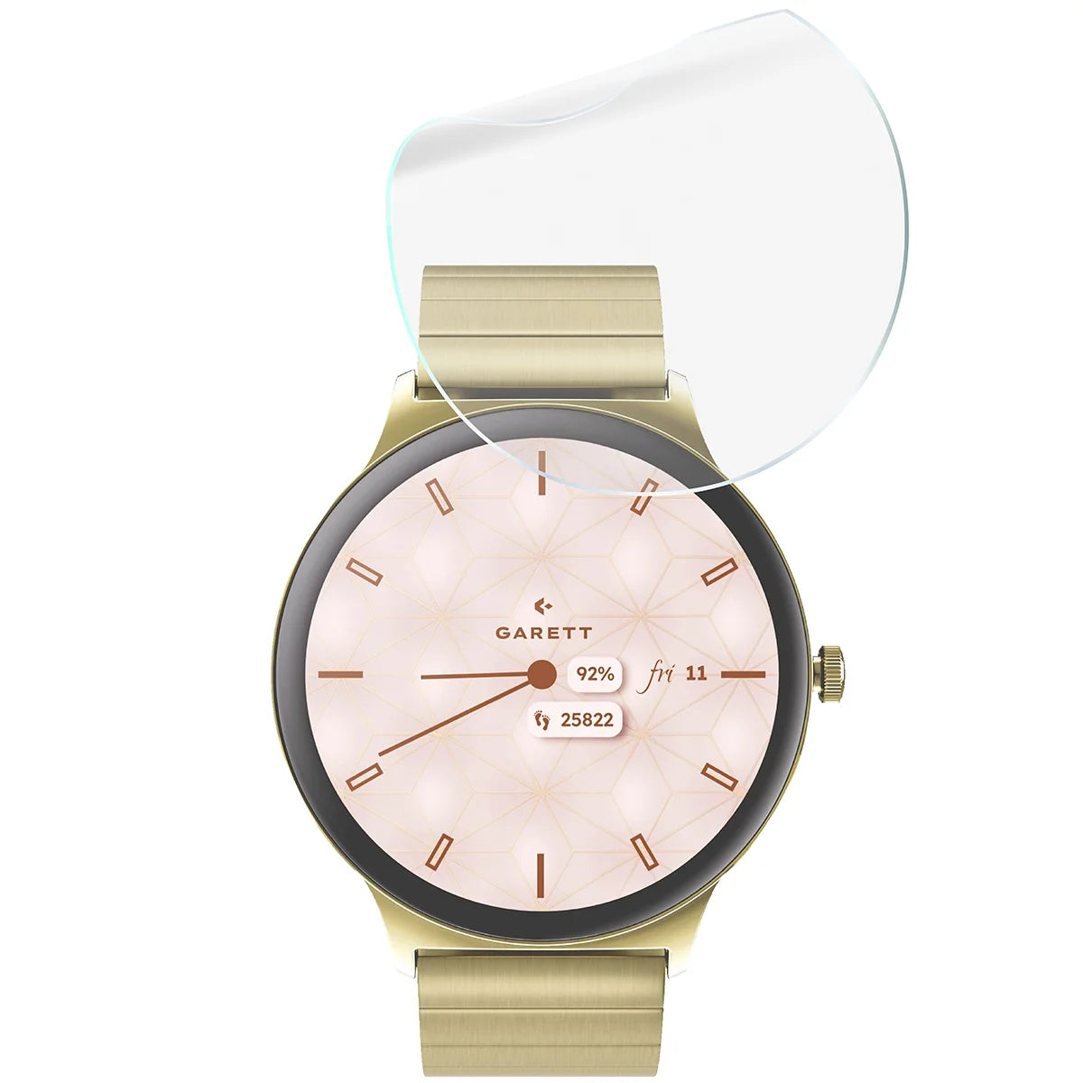 Schutzfolie für den Bildschirm für Garett Verona 2, Bizon Watch HydroFlex, 3 Stück