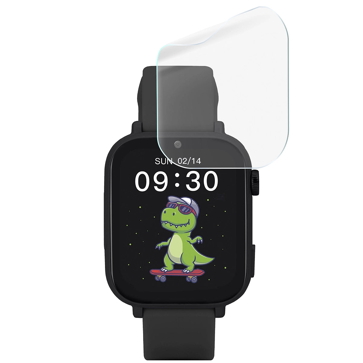 Schutzfolie für den Bildschirm für Garett Kids Nice Pro 4G, Bizon Watch HydroFlex, 3 Stück