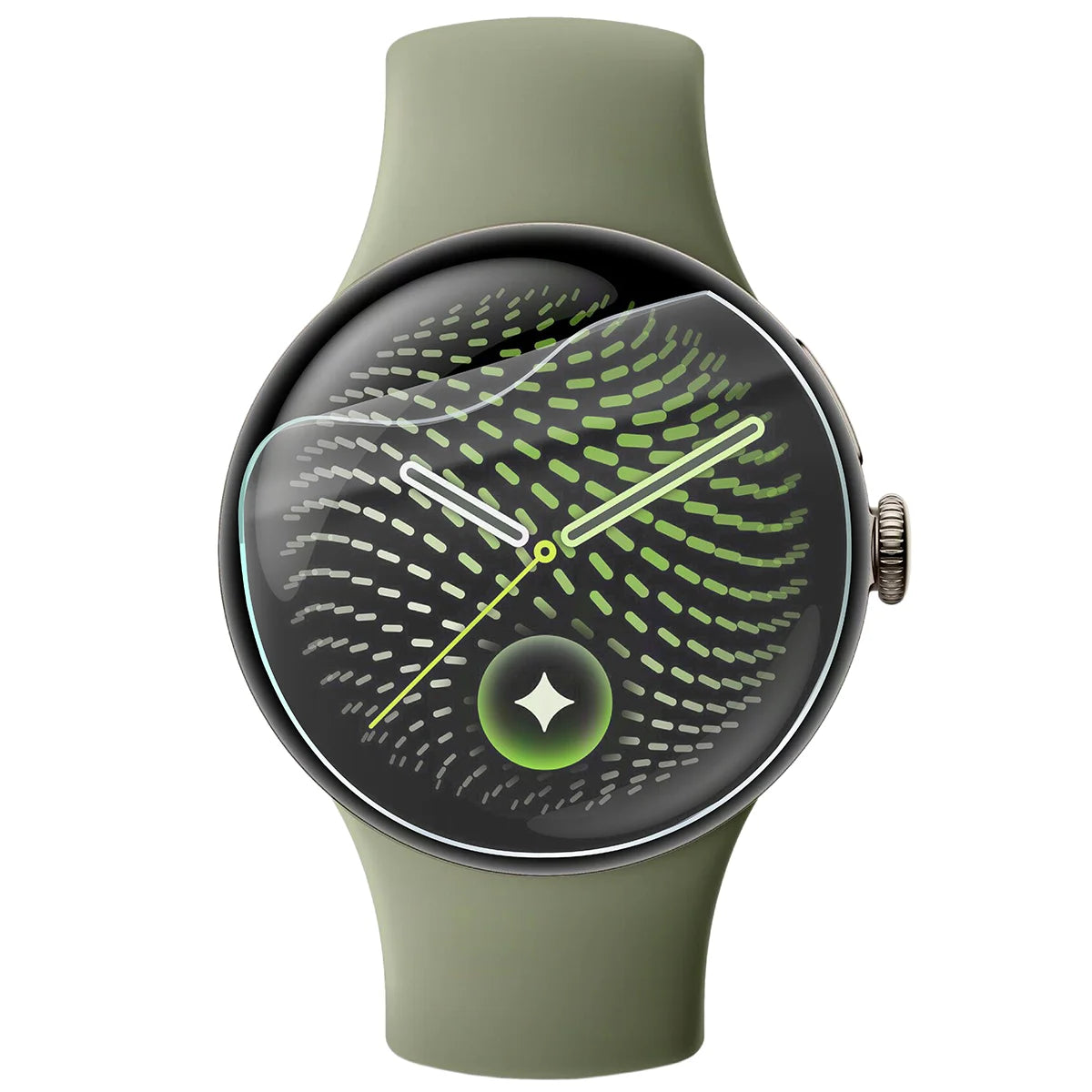 Schutzfolie für den Bildschirm für Google Pixel Watch 5 (41mm), Bizon Watch HydroFlex, 3 Stück (2/5)