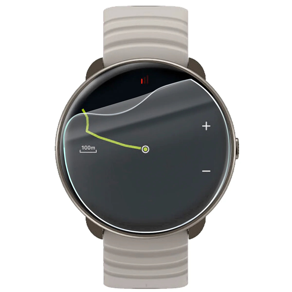 Schutzfolie für den Bildschirm für Hammer Ventus, Bizon Watch HydroFlex, 3 Stück (2/5)