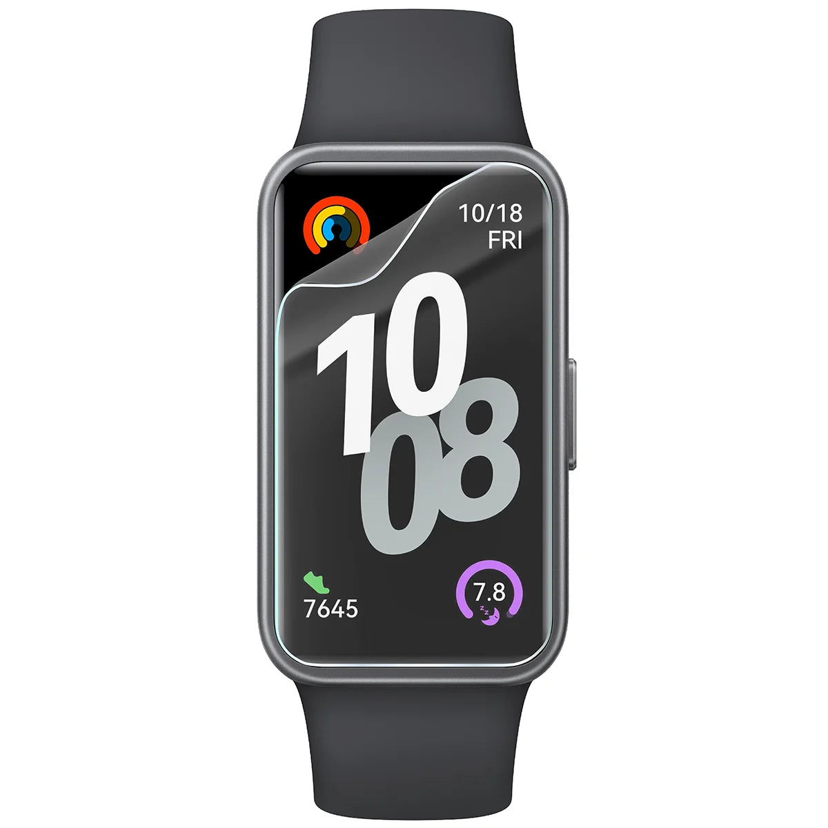 Schutzfolie für den Bildschirm für Huawei Band 10, Bizon Watch HydroFlex, 3 Stück