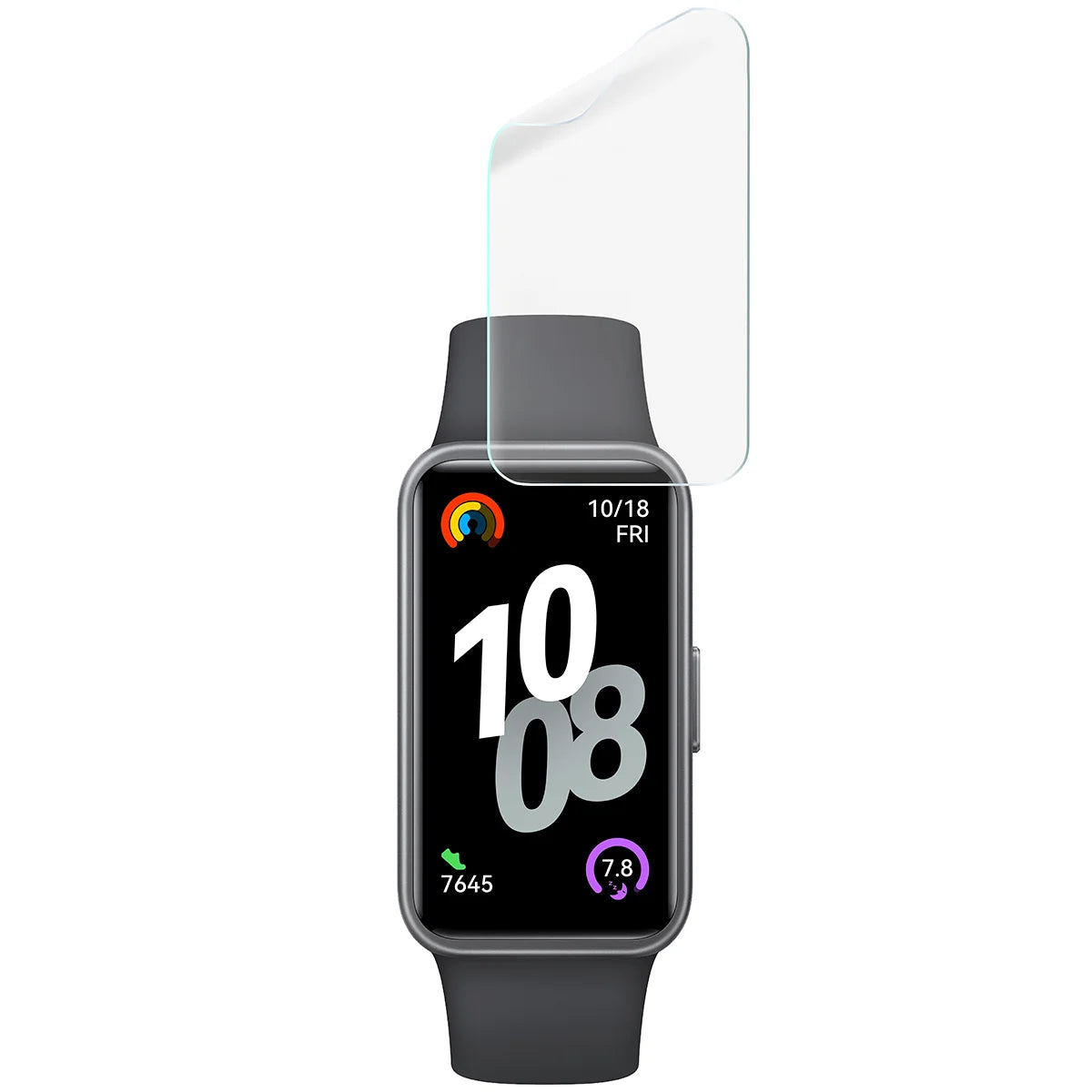 Schutzfolie für den Bildschirm für Huawei Band 10, Bizon Watch HydroFlex, 3 Stück