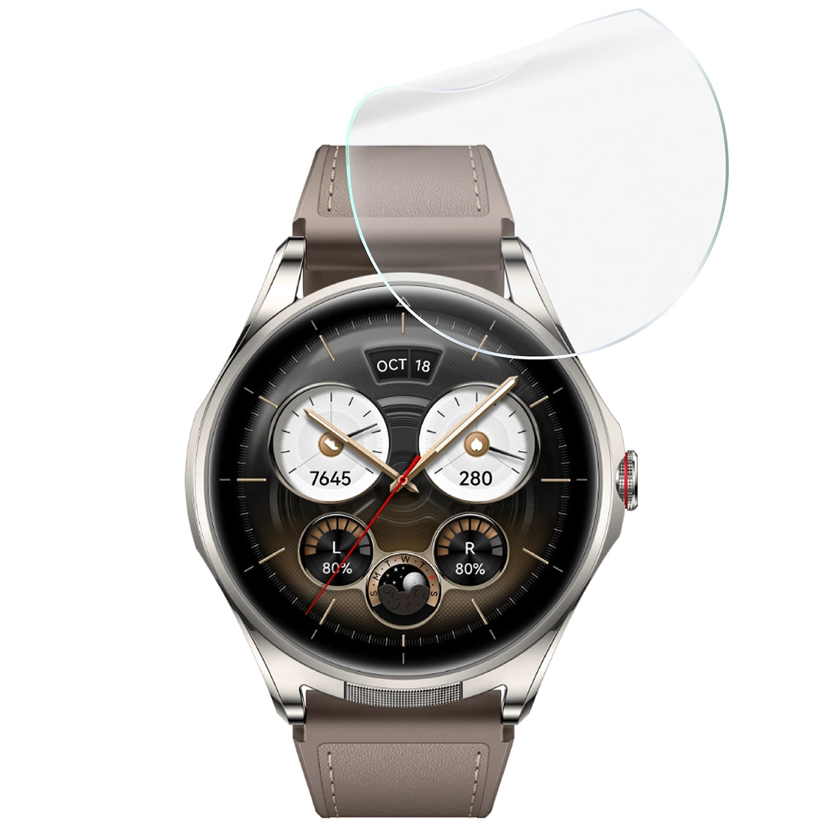 Schutzfolie für den Bildschirm für Huawei Watch Buds 2, Bizon Watch HydroFlex, 3 Stück