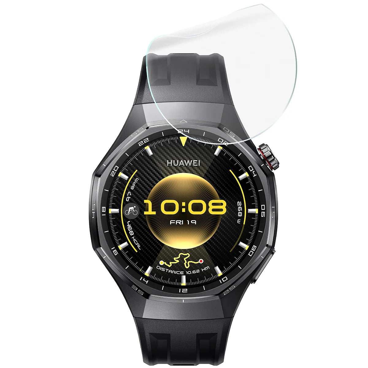 Schutzfolie für den Bildschirm für Huawei Watch GT6 Pro 46 mm, Bizon Watch HydroFlex, 3 Stück