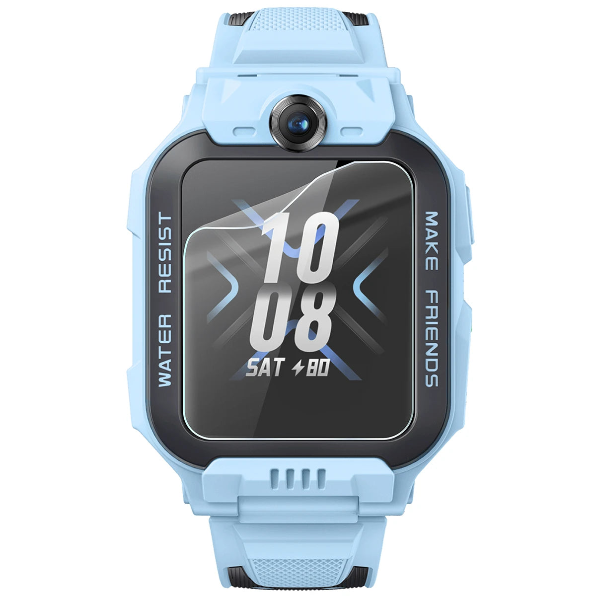 Schutzfolie für den Bildschirm für imoo Z7, Bizon Watch HydroFlex, 3 Stück (2/5)