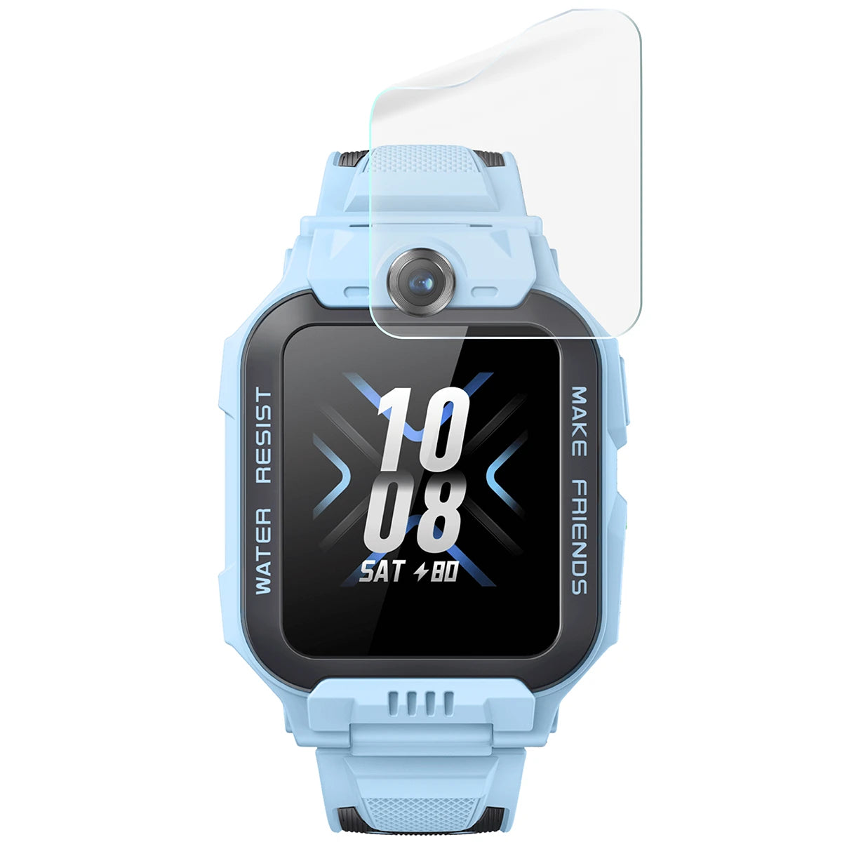 Schutzfolie für den Bildschirm für imoo Z7, Bizon Watch HydroFlex, 3 Stück (5/5)