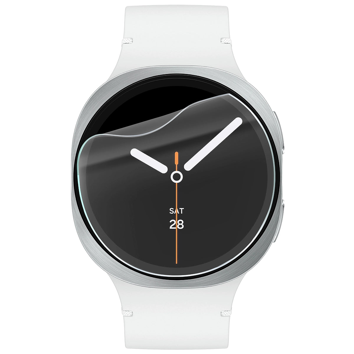 Schutzfolie für den Bildschirm für Galaxy Watch 8 / 7 / FE / 6 / 5 / 4 40 mm, Bizon Watch HydroFlex, 3 Stück